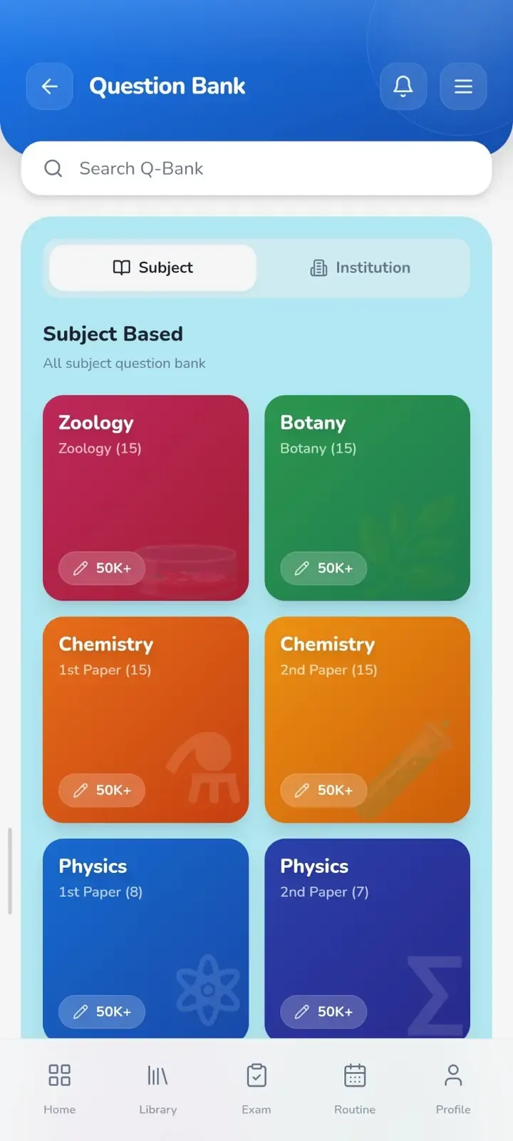 MCQ Prep that adapts